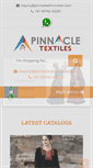 Mobile Screenshot of pinnacleethnicwear.com